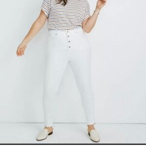 NWT Madewell Petite High-Rise Skinny Jeans 34